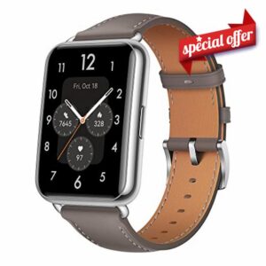 HUAWEI WATCH FIT 2 Classic Smartwatch - Activity Tracker with Heart Rate & Blood Oxygen Monitoring - Long Lasting Battery up to 10 Days - Waterproof Fitness Watch with Multisport Tracker - Nebula Grey