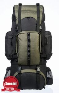 Amazon Basics Internal Frame Hiking Backpack with Rainfly
