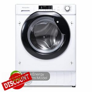 Montpellier Domestic Appliances 8kg Integrated Washing Machine 22.4 x 23.4 x 32.3 MIWM84            [Energy Class D]