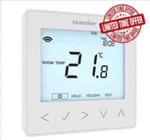 Heatmiser neoStat V2 Programmable Thermostat - Glacier White