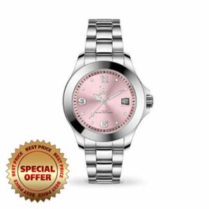 Ice-Watch - ICE Steel Light Pink - Women's Wristwatch with Metal Strap