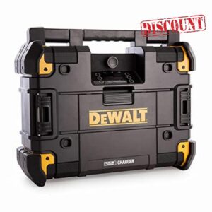 DEWALT DWST1-81079-GB TSTAK Connect Radio and Charger 6 Speakers 45 Watts
