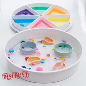 Inspire My Play - Tuff Tray with Lid - Messy Play Tray for Toddler - Kids Sensory Play Trays - Developmental Sensory Toys for Disabled Children - Perfect for Water and Sand