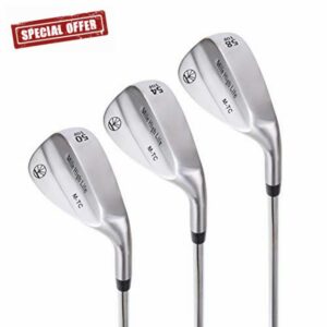 Mile High Life | Entry Level Golf Sand Wedge Sets | Beginner’s Golf Gap Wedge Sets | Lob Wedge Golf Clubs for Men & Women | 50/52/54/56/58/60 Right Handed