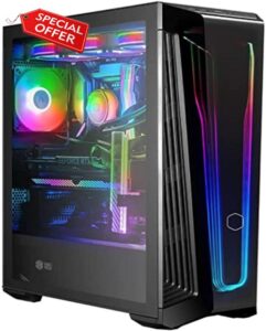 hardital Gaming Pc Intel Core i9-13900K 24 Core 3.0-5.8GHz Ram 32GB DDR5 SSD 2TB GeForce RTX 4080 16GB WI FI BT Windows 11 PRO ARGB