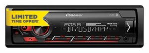 PIONEER MVH-S420BT 1-DIN receiver with Bluetooth