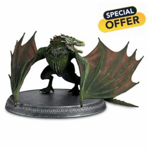 Game of Thrones - Rhaegal Dragon Model - Game of Thrones Official Models by Eaglemoss Collections
