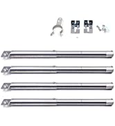 GFTIME Universal Adjustable Burner & Heat Plate Kit for Charbroil, Outback, CosmoGrill, Stainless...