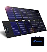 Nicesolar 50W 12V Solar Panel Off-Grid System, Solar Panel Kit Charging Battery for Camping, 20A ...