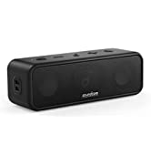 Anker Soundcore 2 Portable Bluetooth Speaker with 12W Stereo Sound, BassUp, IPX7 Waterproof, 24-H...