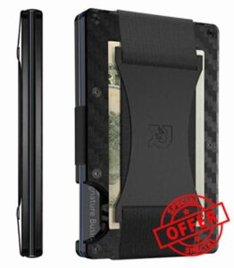 The Ridge Minimalist Authentic Metal Lock Wallet (Money Strap)