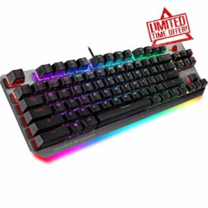 ASUS ROG Strix Scope NX TKL 80% Gaming Keyboard | ROG NX Brown Tactile Mechanical Switches