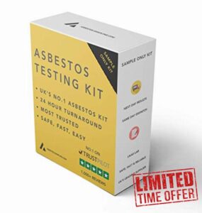 Asbestos Sample Only Kit (4 Samples) Includes 24Hr Lab Testing Fee