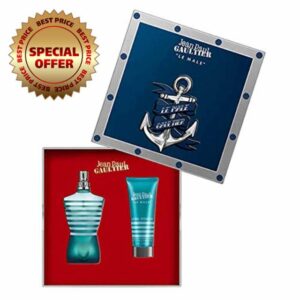 Jean Paul Gaultier Le Male 125ml Eau de Toilette Spray & 75ml All Over Shower Gel - Gift Se
