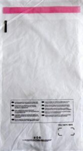 9" x 15" (230 x 380mm) Clear 140g/35 Micron Poly Bags with Suffocation Warning From the UK - Perfect for FBA available in 100 or 1000 (1