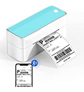 Bluetooth Thermal Label Printer, Itari Wireless Shipping Label Printer - Small Portable Sticker P...