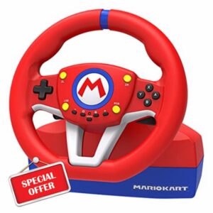 HORI Mario Kart Racing Wheel Pro Mini for Nintendo Switch (Nintendo Switch)