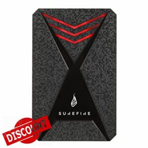 Surefire Gaming SSD 2.5" I 1 TB I external SSD I USB-C adapter I Windows & MacOSx I read/write speeds up to 450MB/s or 430MB/s I PC & Playstation & XboxI powered by Verbatim