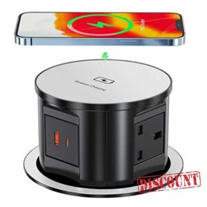 Automatic Pop Up Socket for Kitchen Worktops