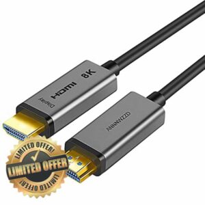 ANNNWZZD 8K HDMI Kabel 2.1 Glasfaser