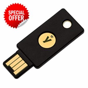 Yubico - YubiKey 5 NFC - Two-factor authentication USB and NFC security key