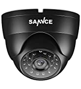 SANNCE 1080P Full Colorful Night vision CCTV Camera, 2.0MP HD-TVI Wide Angle Bullet Security Came...