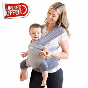 Moby Easy Wrap Carrier | Baby Carrier and Wrap In One for Mothers