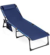 ALPHA CAMP Camping Folding Bed, Heavy Duty Sturdy Camp Beds for Adults, Oversized Sleeping Cot Su...