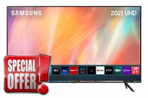 Samsung AU7100 43 Inch (2021) â€“ Crystal 4K Smart TV With HDR10+ Image Quality