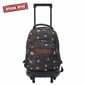 Totto Small School Backpack Wheels