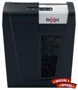 Rexel MC4 Whisper-Shred Micro Cut Paper Shredder