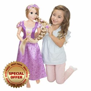 Disney Princess Rapunzel Doll Playdate 32” Tall & Poseable