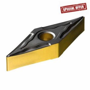 Sandvik Coromant VNMG160404-MF4325 T-Max P insert for turning (Pack of 10)