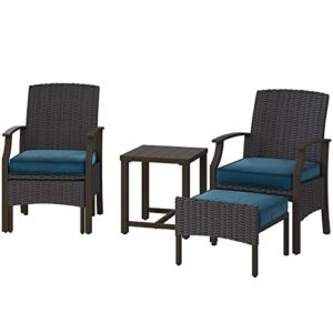 Garden Table and Chairs Includes 2 Armchairs