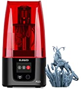 ELEGOO MARS 4 DLP 3D Printer, Desktop Resin 3D Printer with Ultra-quiet Printing, 20000+ Hours Se...