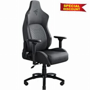 Razer Iskur - Premium Gaming Chair with Integrated Lumbar Support (Desk Chair/Office Chair