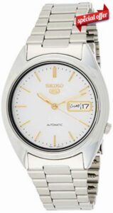 Seiko Men's Analogue Automatic Watch with Stainless Steel Bracelet – SNXG47