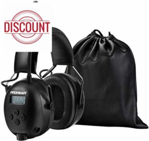 PROHEAR 033 Upgraded Bluetooth Ear Defenders with Radio