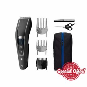 Philips HC5632/15 Series 5000 Hair Clippers with Soft Case and Barber Ki