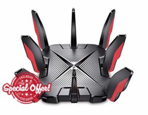 TP-Link AX6600 Tri-Band Wi-Fi 6 Gaming Router with 4* Gigabit Ports+1 * 2.5 Gbps port