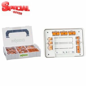 WAGO Original Connection Terminal Set 887-952 - L-BOXX Mini - Series 221 & mBox L32 Wiring Centre Junction with 221 Series Compact Lever Connectors Part No. 60362958 x1