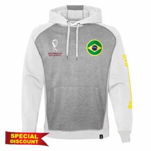 FIFA Men's Official Fifa World Cup 2022 Overhead Hoodie Hooded Sweatshirt (pack of 1)