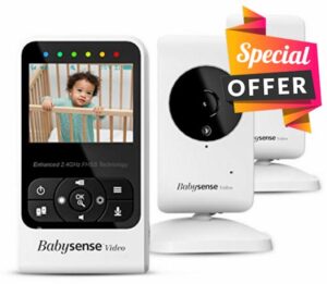 Babysense Video Baby Monitor with Camera and Audio