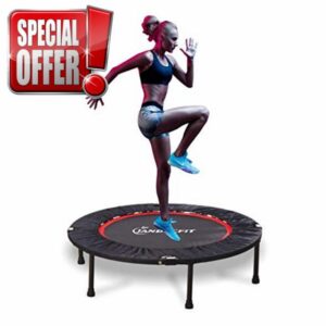 Jandecfit Foldable Fitness Trampoline 40" Fitness Rebounder for Indoor