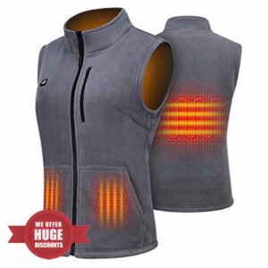 Songway Washable Heated Vest for Women with 7.4V Battery