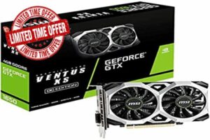 MSI GeForce GTX 1650 D6 VENTUS XS OC Graphics Card '4GB GDDR6