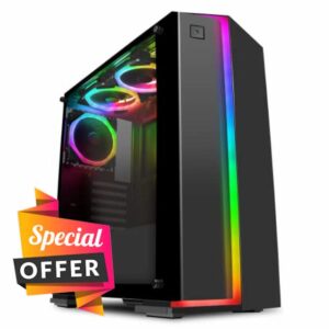 GameMax Starlight Mid-Tower RGB PC Gaming Case