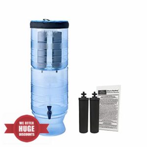 Berkey Light Water Filter System with 2 Black Berkey Filters