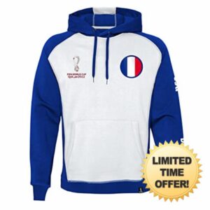 FIFA Men's Official Fifa World Cup 2022 Overhead Hoodie Hooded Sweatshirt (pack of 1)