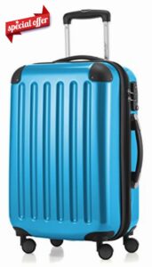 HAUPTSTADTKOFFER - Alex - Carry on luggage On-Board Suitcase Bag Hardside Spinner Trolley 4 Wheel Expandable